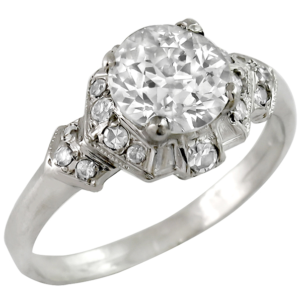  platinum engagement ring 1