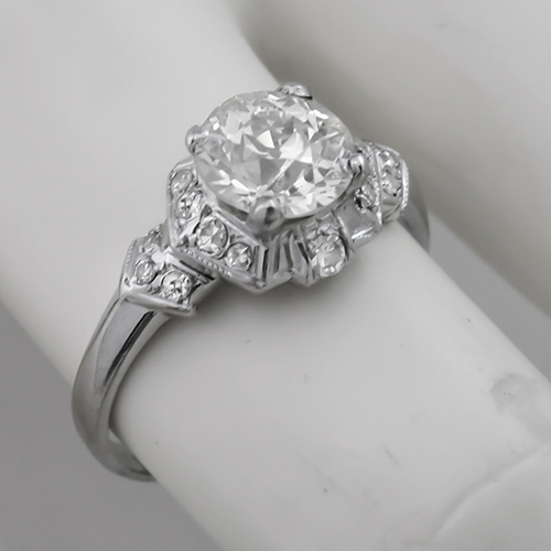  platinum engagement ring 1