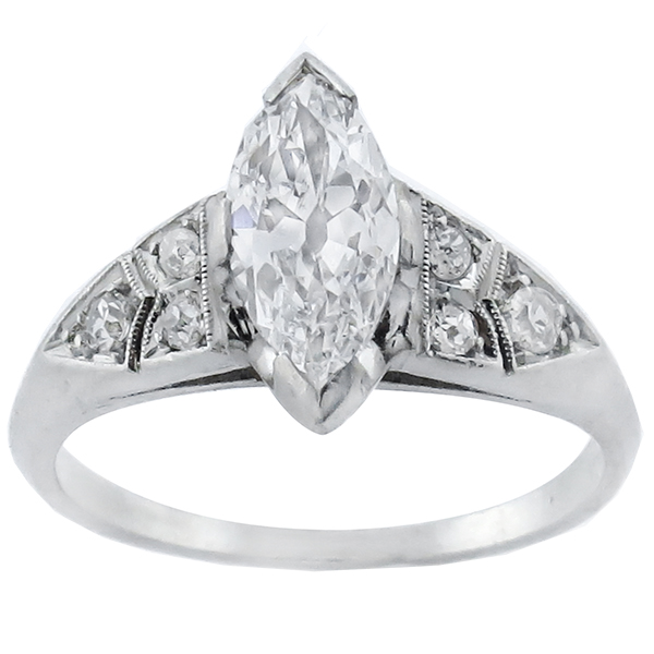 platinum engagement ring 3