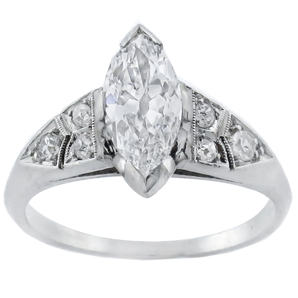 platinum engagement ring 1