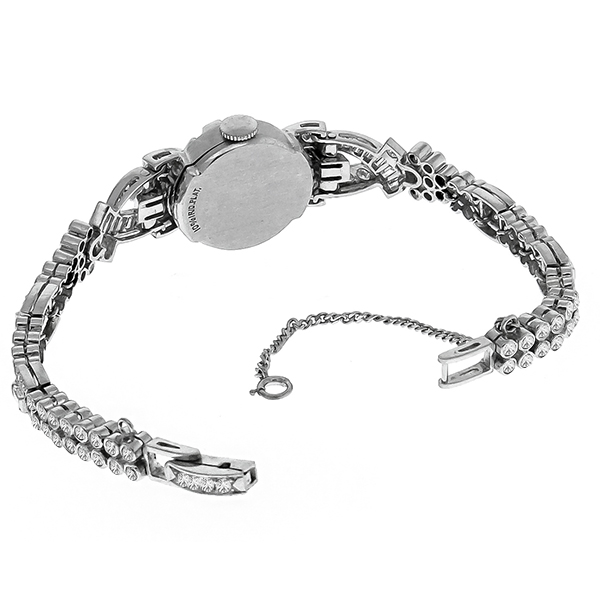 Hamilton Diamond Platinum Cover Watch Bracelet