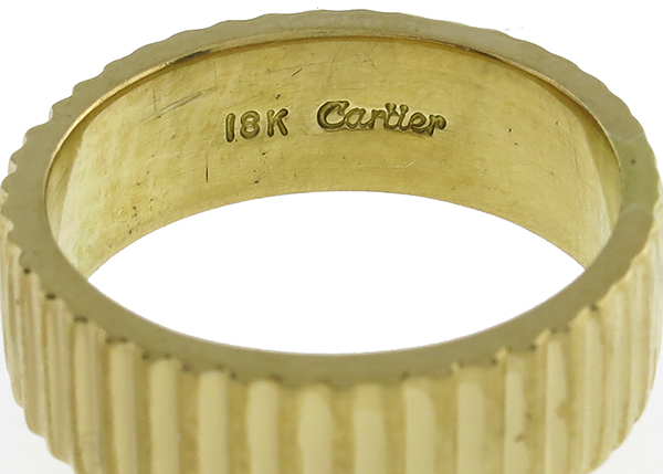 Cartier Vintage Gold Wedding Band Photo 1