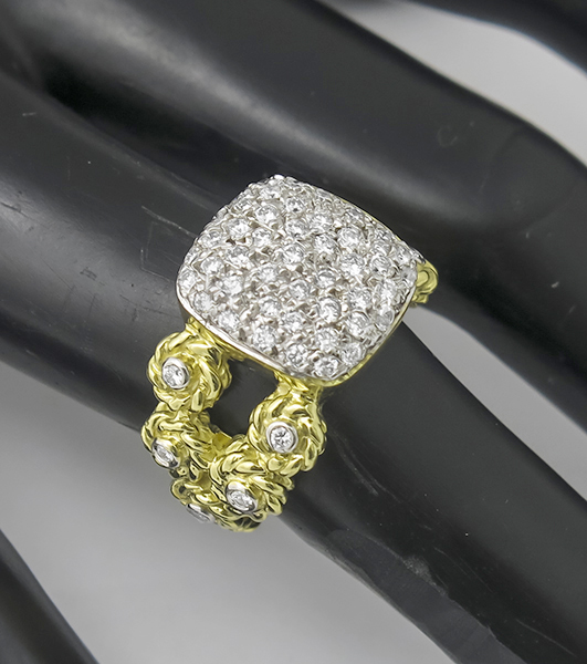 cassis diamond gold ring  1