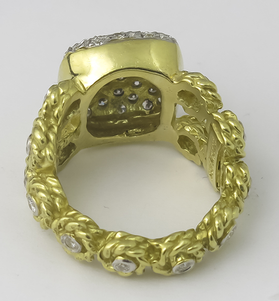 cassis diamond gold ring  1