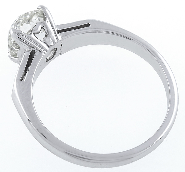 1.52ct diamond gold engagement ring photo 1