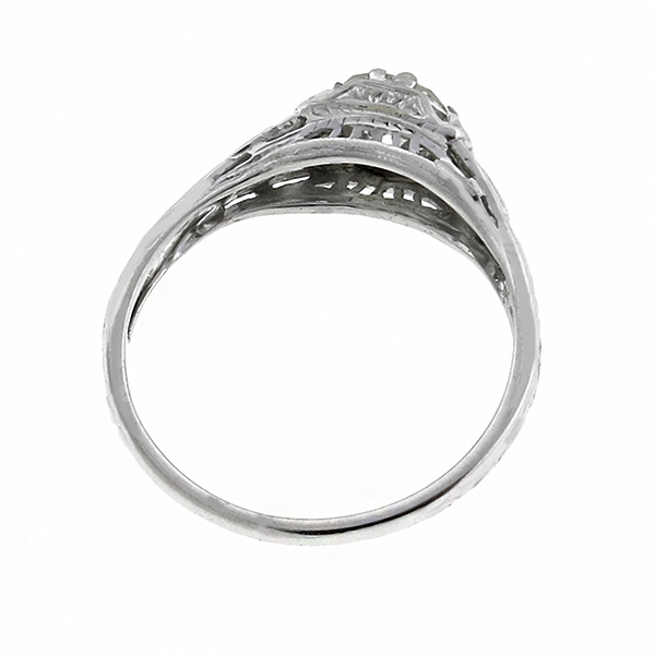 diamond platinum engagement ring 1