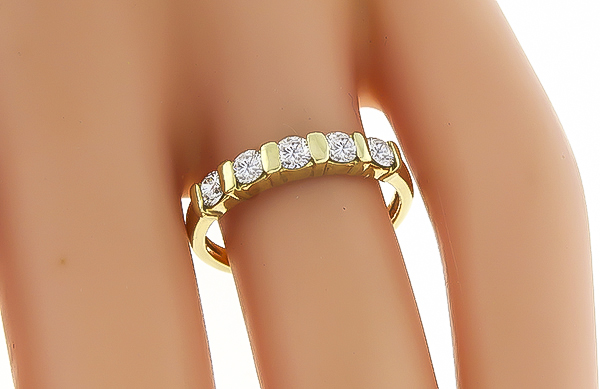 Estate 0.40ct Diamond Wedding Band