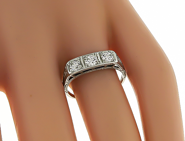 Estate 0.70ct Diamond Ring