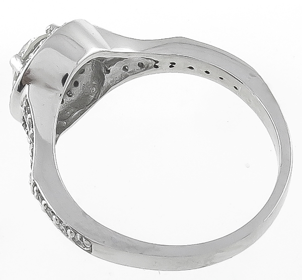 Estate 0.75ct Diamond Engagement Ring Photo 1