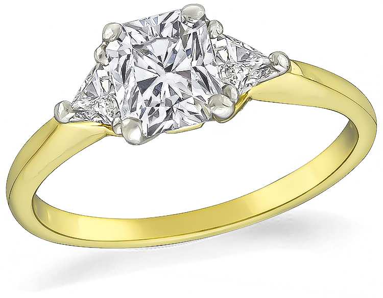 Estate 0.85ct Diamond Engagement Ring
