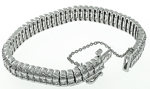 Estate 10.00ct Diamond Bracelet