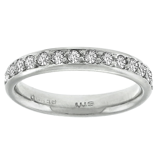 platinum diamond eternity wedding band 1