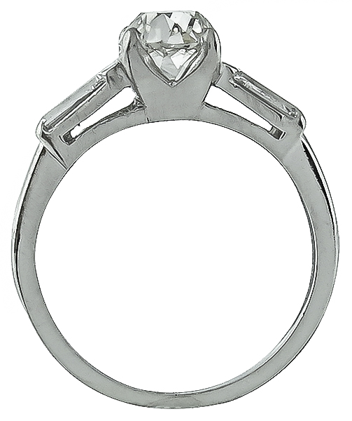 Estate 1.08ct Diamond Engagement Ring Photo 1