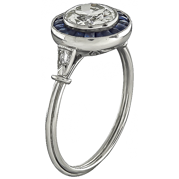 Estate 1.12ct Diamond Engagement Ring