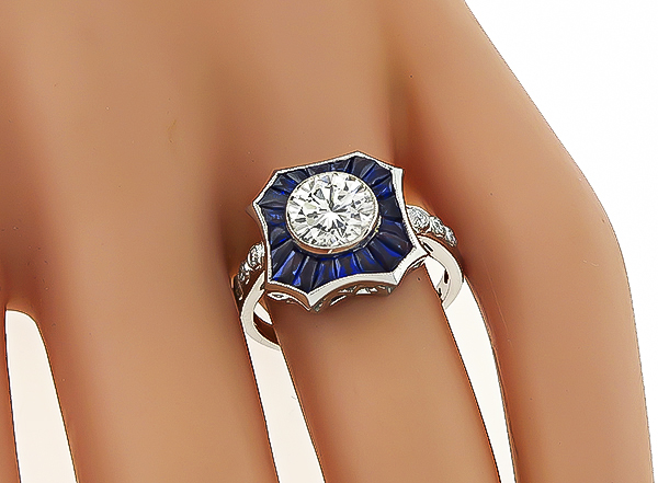 Estate 1.20ct Diamond Engagement Ring