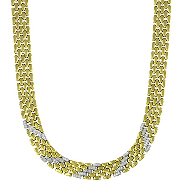 Diamond Gold Chain   Necklace