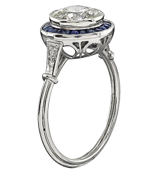 Estate 1.71ct Diamond Engagement Ring