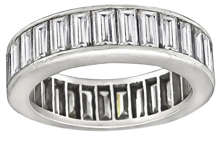 Estate 1.75ct Diamond Eternity Wedding Band