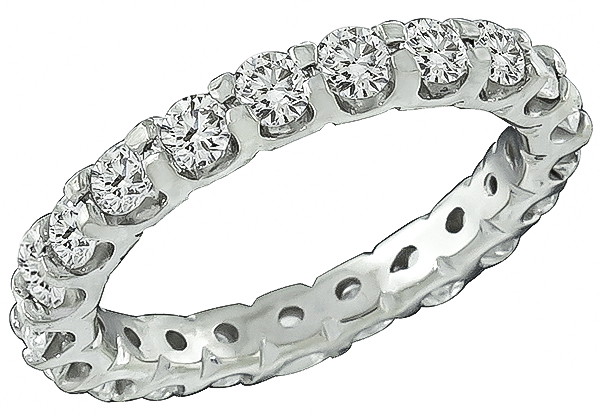 2.00ct Diamond Eternity Wedding Band