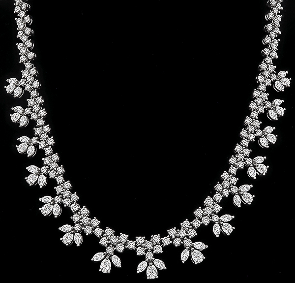 Estate 20.44ct Diamond Necklace Photo 1
