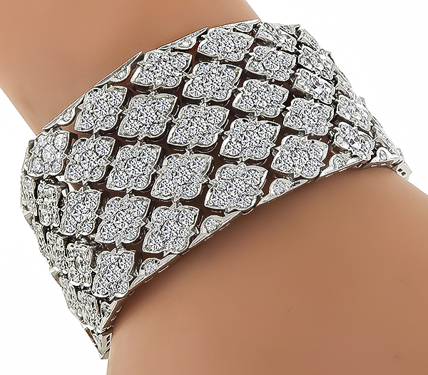 Estate 24.09ct Diamond Bracelet Photo 1