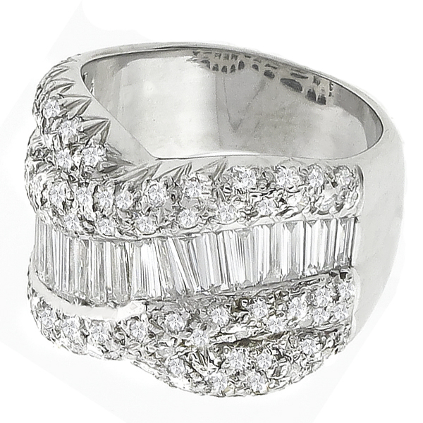diamond platinum band 1