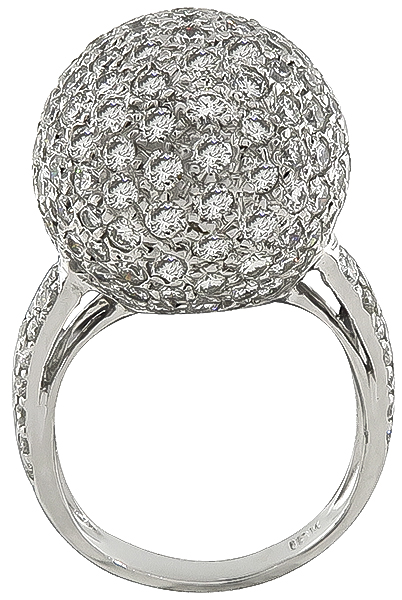 Estate 3.00ct Diamond Cocktail Ring