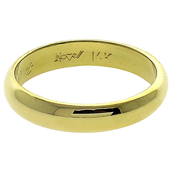  Gold Wedding Band 