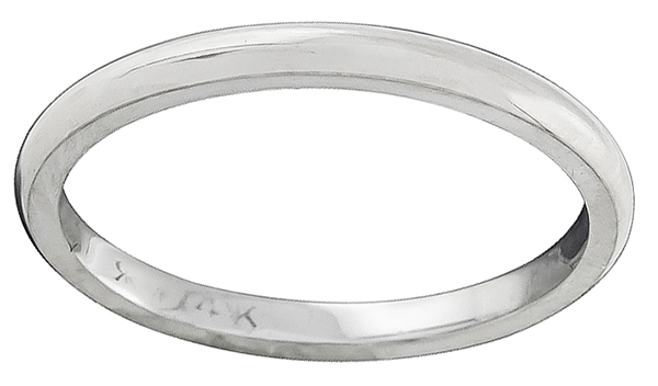 Estate Gold Wedding Band