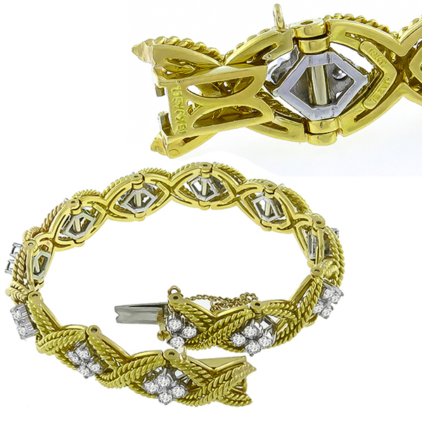 Jabel Diamond Gold Bracelet