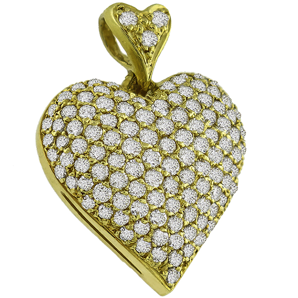 Mayor's Diamond Heart Pendant