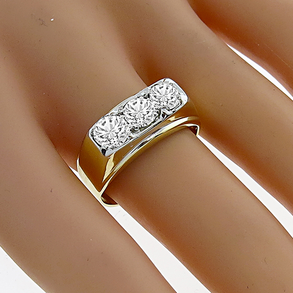 Vintage 1.30ct Diamond Ring