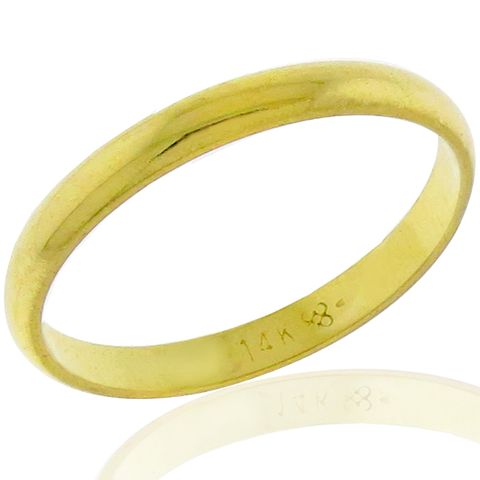 Yellow Gold Wedding Band