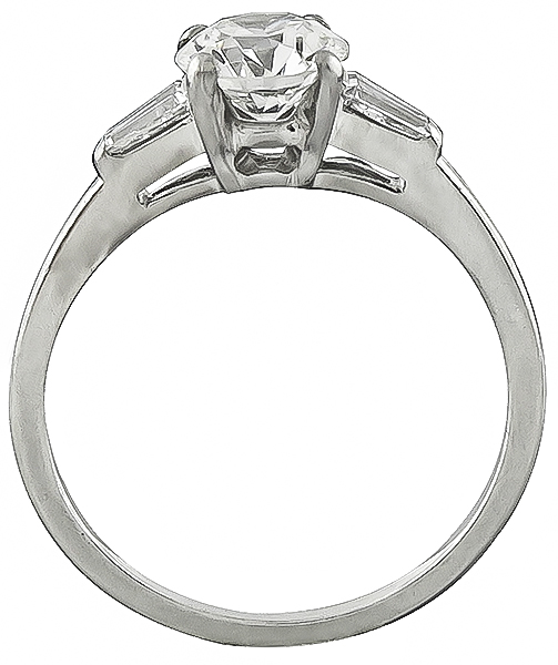 GIA 0.86ct Diamond Raymond Yard Engagement Ring Photo 1