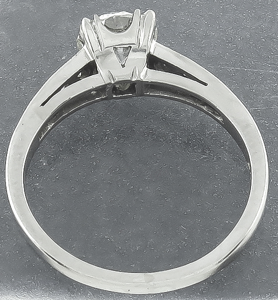 GIA Certified 1.17ct Diamond Engagement Ring Photo 1