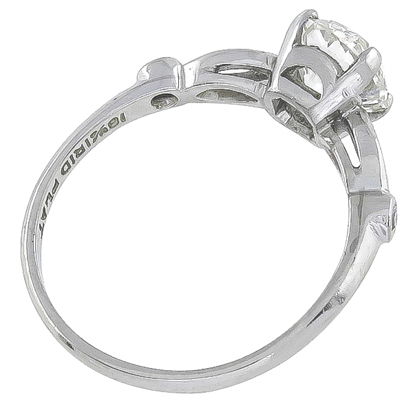 gia certified 1.31ct diamond engagement ring photo 1