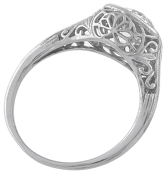 gia certified 1.43ct diamond engagement ring photo 1