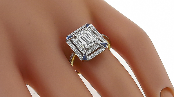GIA Certified 1.54ct Diamond Ring Photo 1