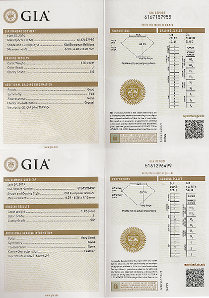 GIA Certified 2.12ct Center Diamond 1.60ct Ruby Earrings Photo 1