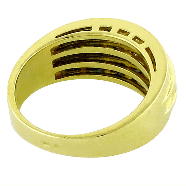 0.75ct Sapphire 0.60ct Diamond Gold Ring