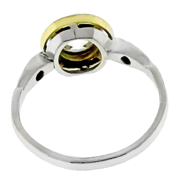 Victorian 0.60ct Diamond Halo Engagement Ring