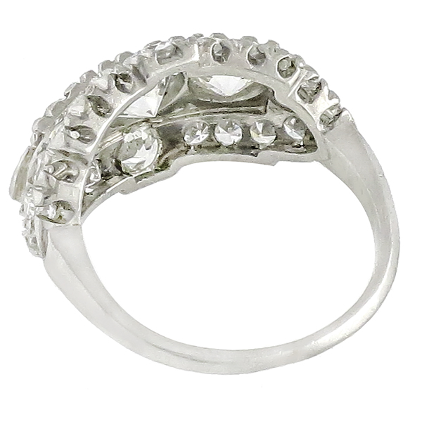 1.30ct Diamond Platinum Ring