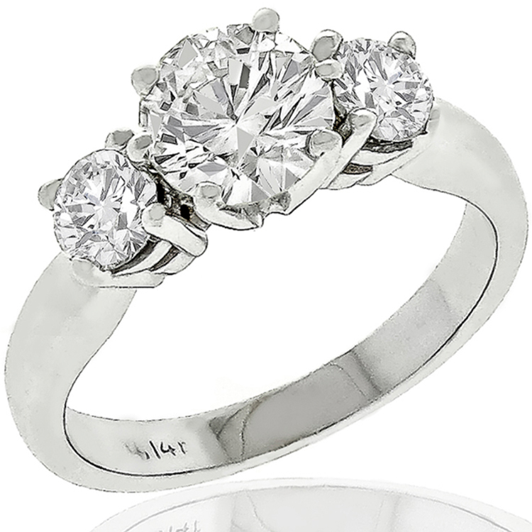 1.01ct Diamond Gold Engagement Ring