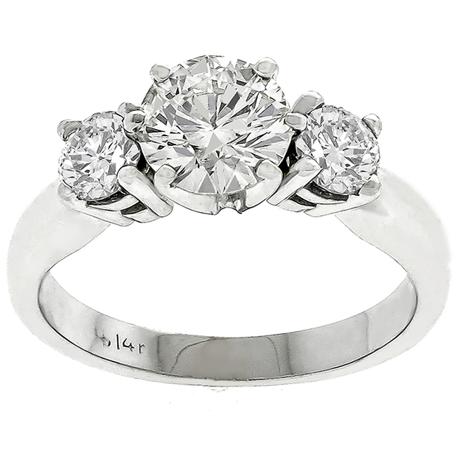 1.01ct Diamond Gold Engagement Ring