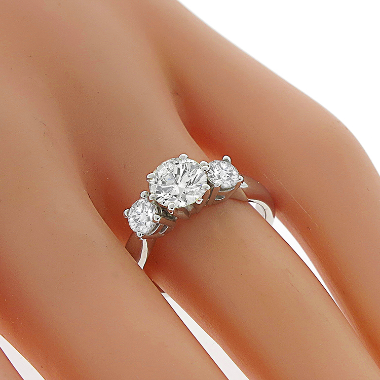 1.01ct Diamond Gold Engagement Ring