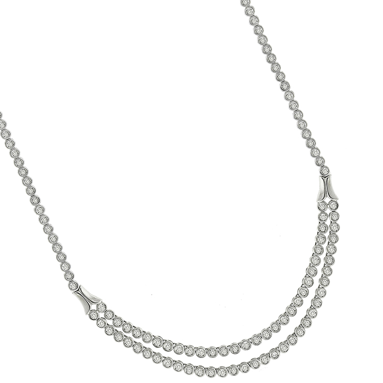 3.00ct Diamond Platinum Necklace