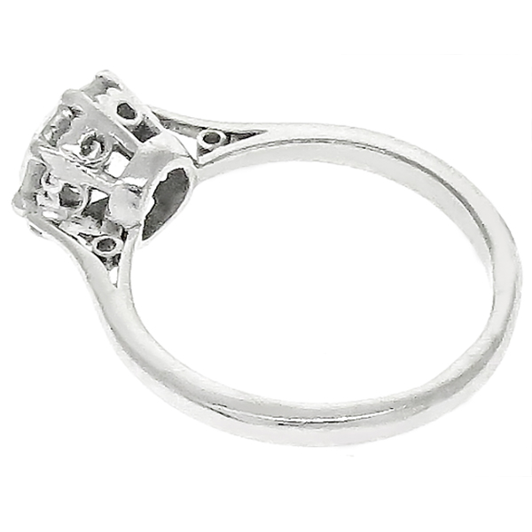 Edwardian 1.60ct Diamond Solitaire Engagement Ring