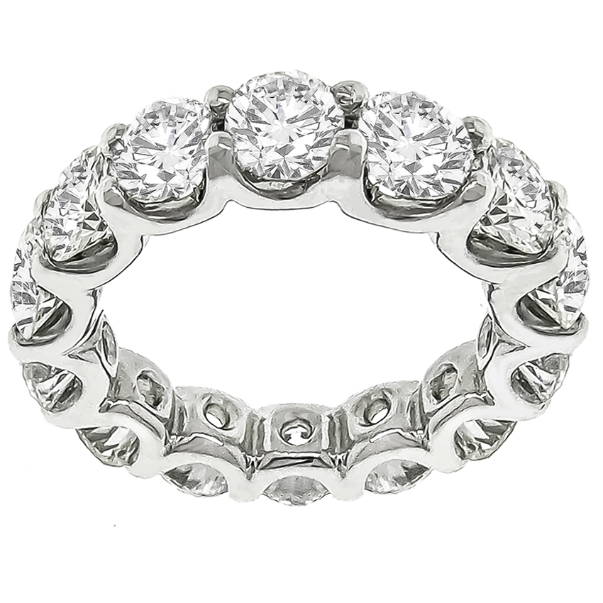 5.41ct Diamond Eternity Wedding Band