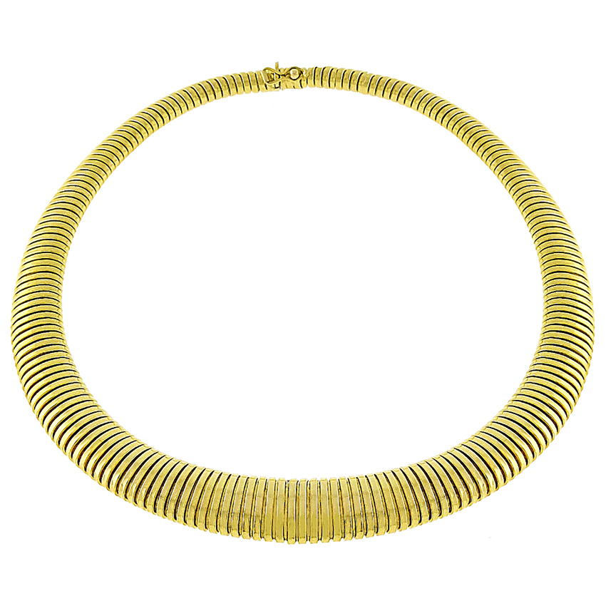 Gold Snake Chain Necklace
