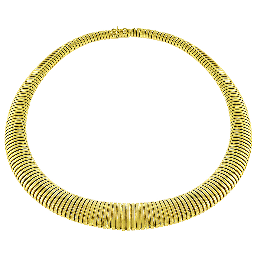 Gold Snake Chain Necklace